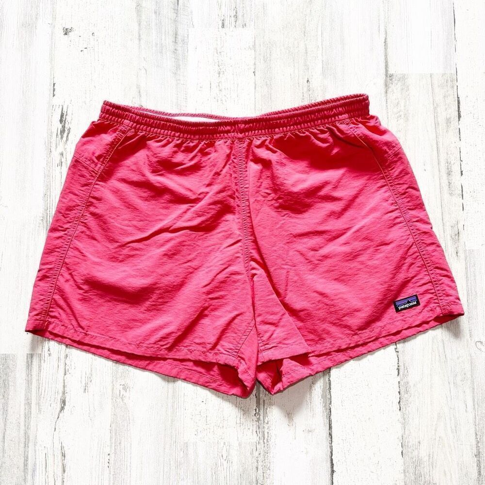 Patagonia Women's Athletic Shorts in Bright Pink